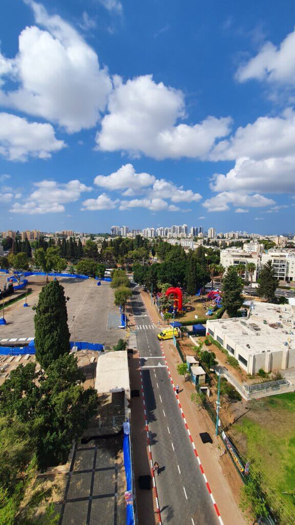 תצפית מהמגדל הלבן ברמלה
