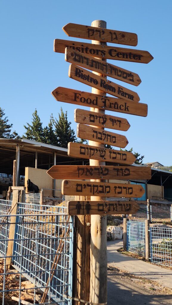 חוות רום - גן ירק, חוות עיזים, מרכז שיקום, פוד טראק, מרכז מבקריטם וביסטרו חוות רום צילום - דנה סתוי מתוך הבלוג "זמן איכות"