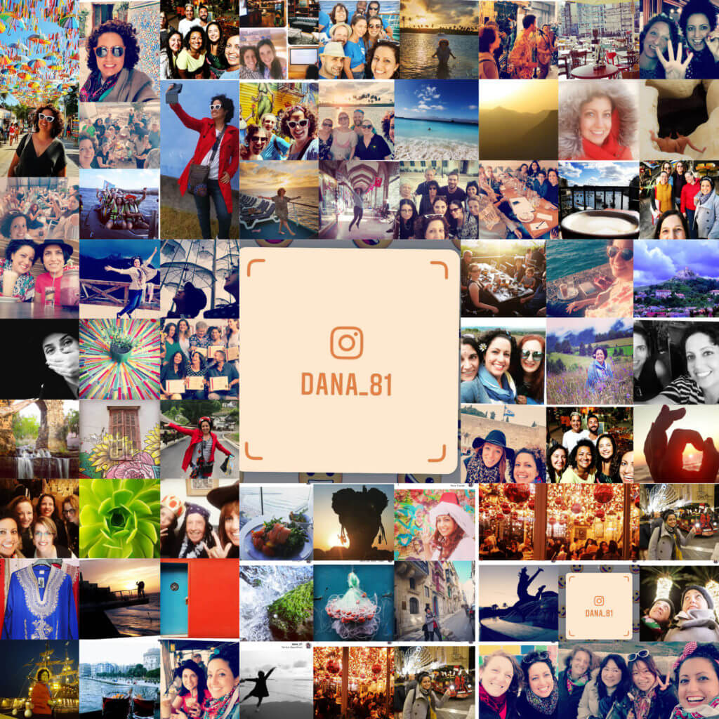 כל טיולי האינסטגרם שלי בשנה אחת